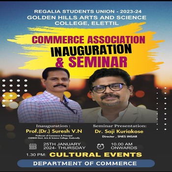 Commerce Association Inauguration & Seminar